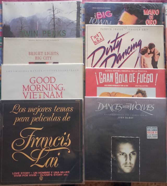 Lote de vinilos de Bandas sonoras