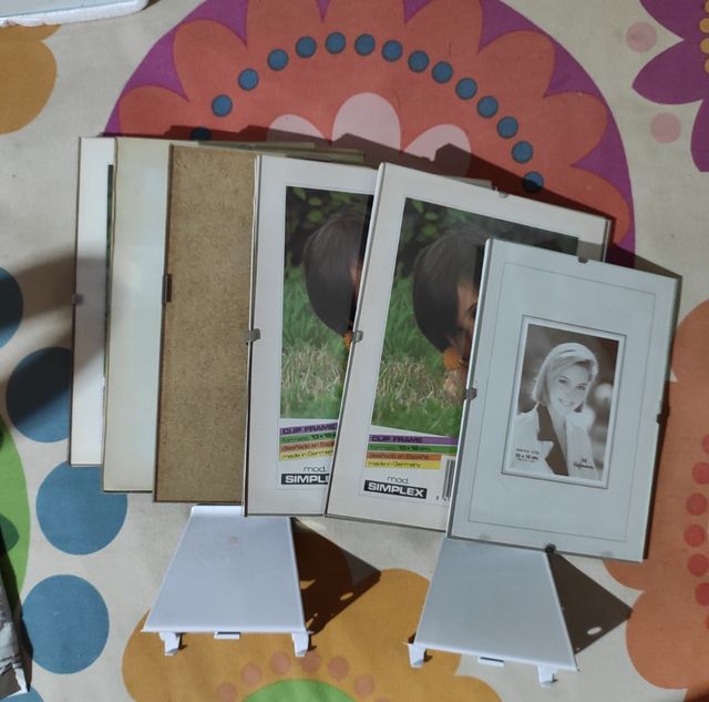 Lote marcos de fotos clip