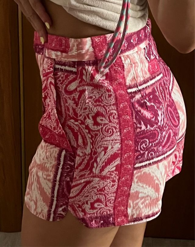 Shorts rosas Zara