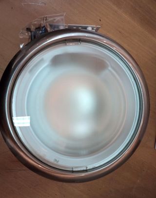 Downlight encastrar em aço esco com vidro fosco