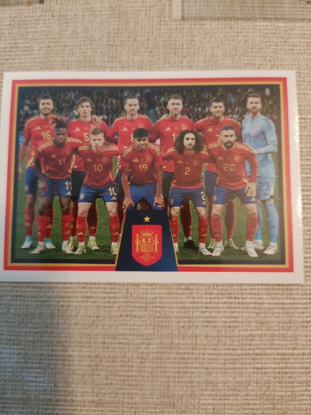 Cromos grupo selección española 2024