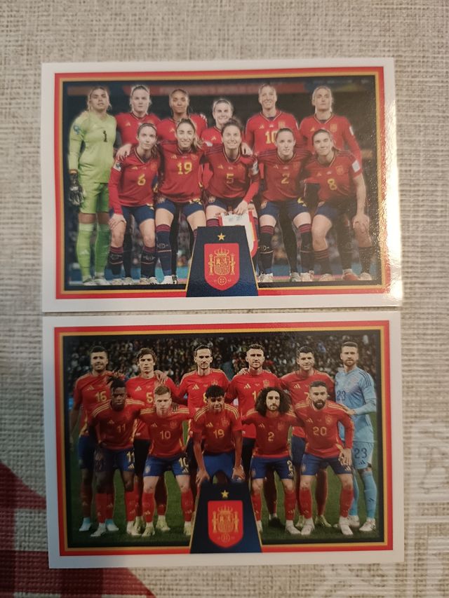 Cromos grupo selección española 2024