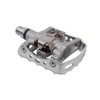 PEDALES MIXTOS SHIMANO M324 SPD PLATA ¡OFERTA!