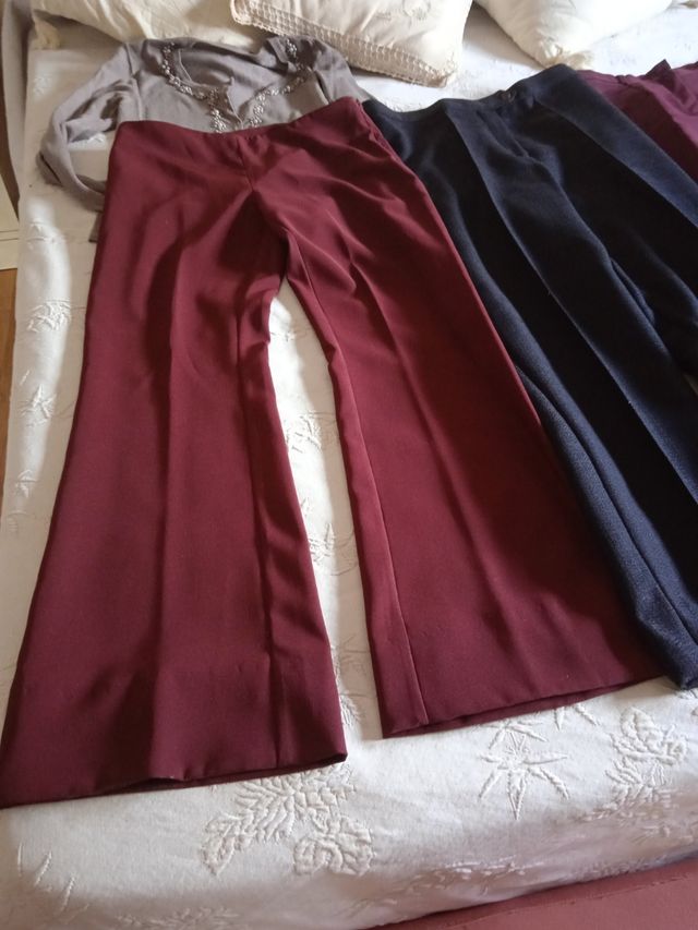 Pantalones poliéster talla 42