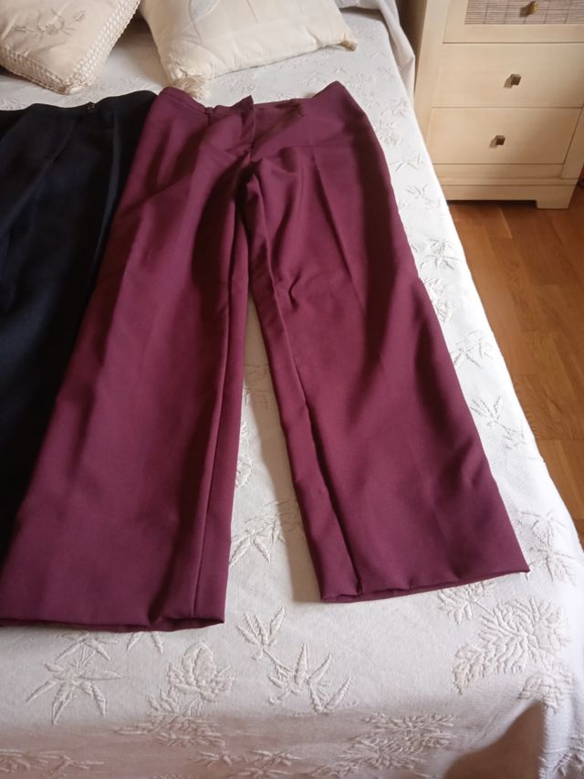 Pantalones poliéster talla 42