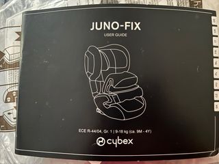 Silla coche cybex juno-fix