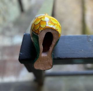 Gufo ceramica italiana