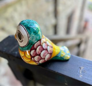 Gufo ceramica italiana