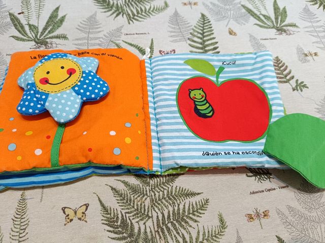 Pack libros tela sensoriales infantiles