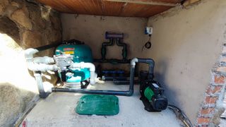 Elevación depuradora de piscina