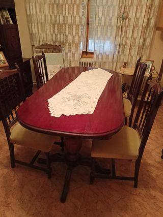Mesa madera extensible 1'64 + 62