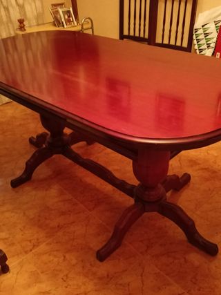 Mesa madera extensible 1'64 + 62