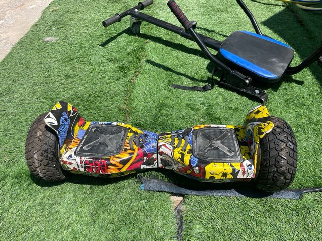 Hoverboard patinete electrico con silla 