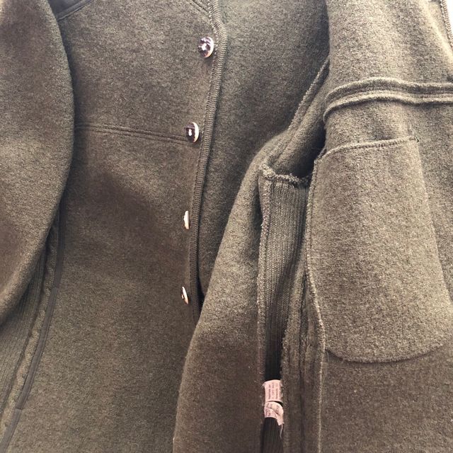 Chaqueta de lana virgen