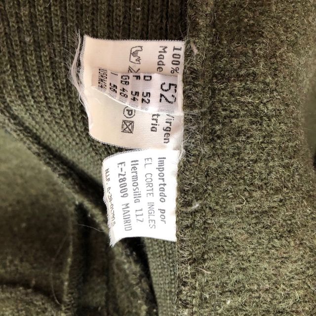 Chaqueta de lana virgen