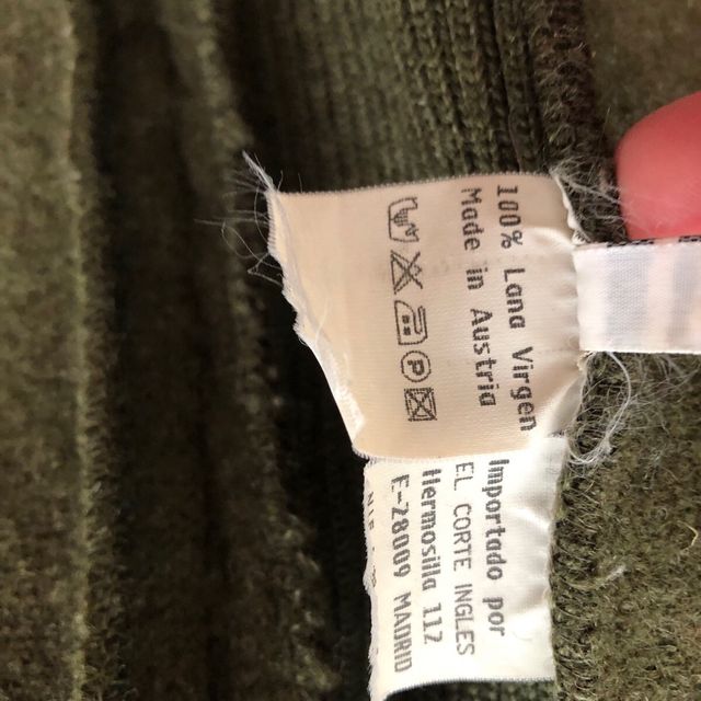 Chaqueta de lana virgen