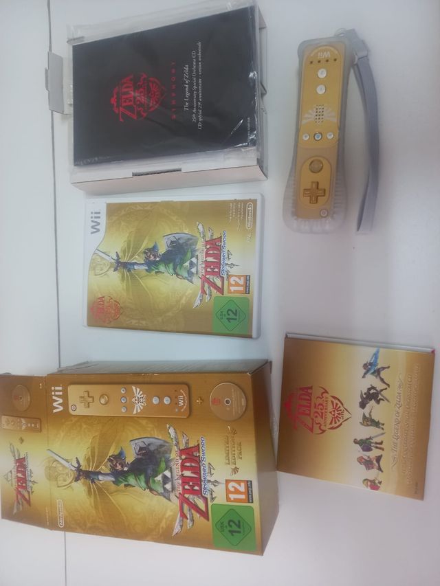 Nintendo wii edición zelda