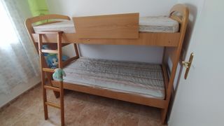 Litera de madera