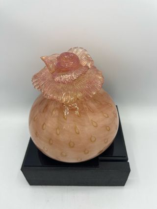 Bottiglia vetro di murano