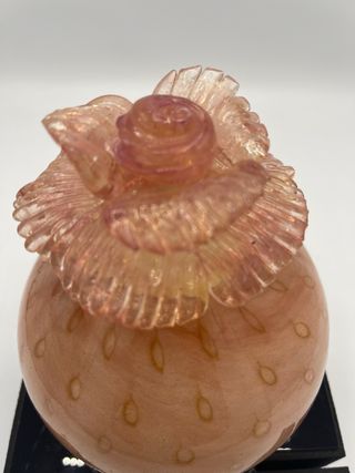 Bottiglia vetro di murano