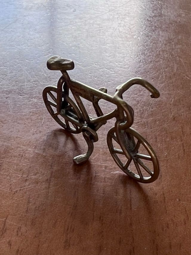 Piccola bicicletta d’argento