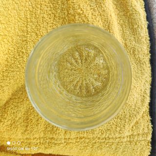 Azucarero VINTAGE cristal tallado + cuchara