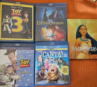 Packs de películas infantiles en blu ray / DVD