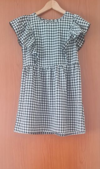 Minivestido cuadro vichy