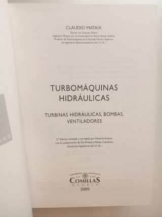 Libro Turbomáquinas hidráulicas