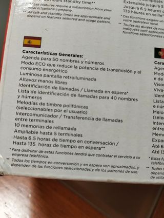 TELÉFONO INALÁMBRICO