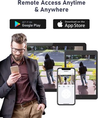 Camara Vigilancia WiFi Exterior 4MP 2K