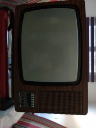 TV vintage muy antigua