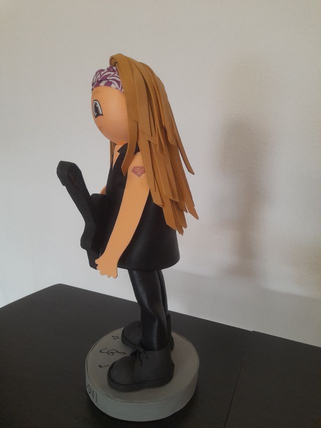 Muñeco artesanal Jon Bon Jovi