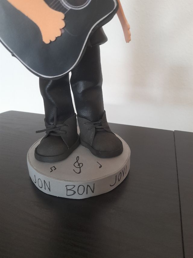 Muñeco artesanal Jon Bon Jovi