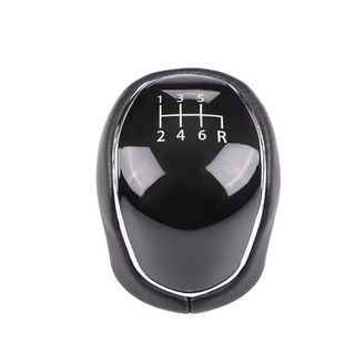 Pomo palanca cambios Ford 6 vel. negro