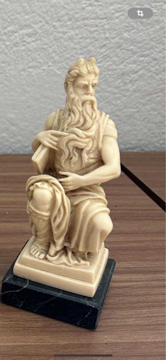 Escultura Moisés de Miguel Angel