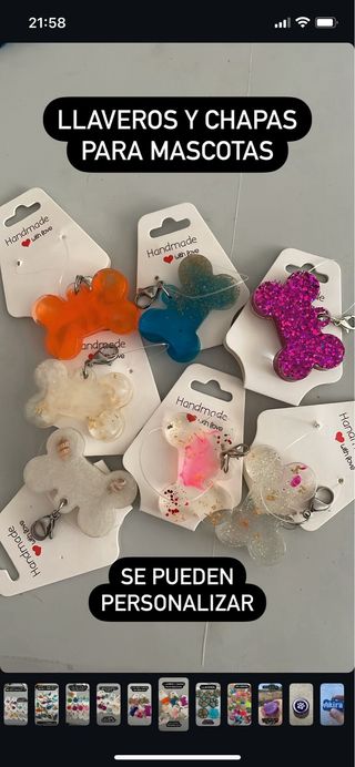 Chapita para mascotas