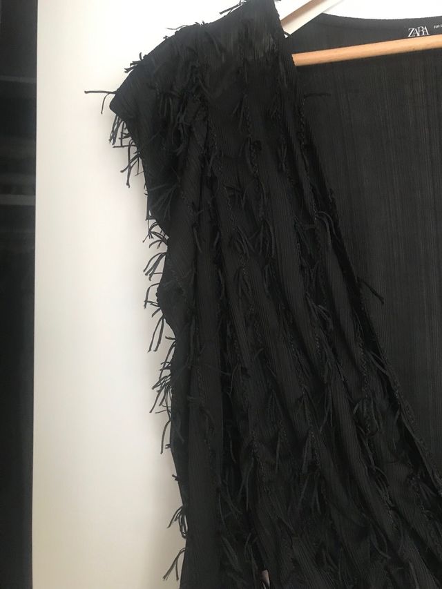 Body negro hombreras