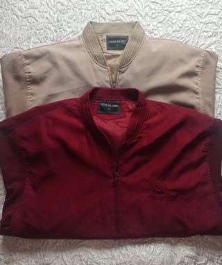 Lote de 2 chaquetas de hombre
