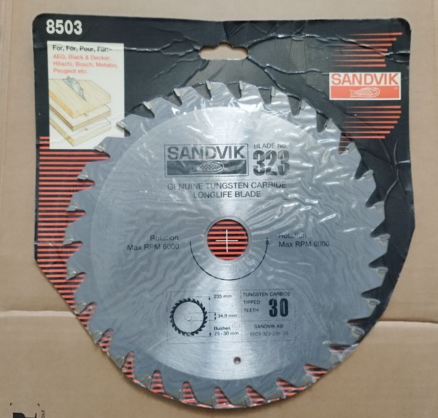 Disco de sierra madera Sandvik