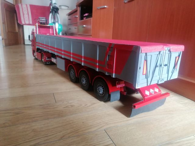 Remolque chatarrera tamiya 1:14