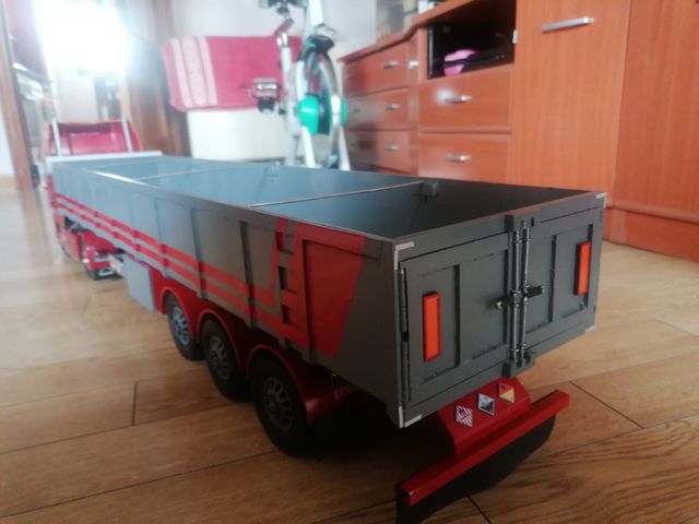 Remolque chatarrera tamiya 1:14