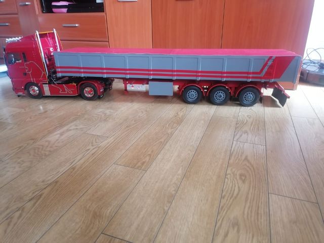 Remolque chatarrera tamiya 1:14