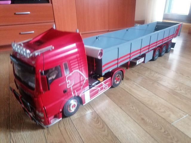 Remolque chatarrera tamiya 1:14