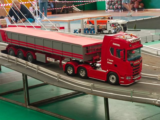 Remolque chatarrera tamiya 1:14