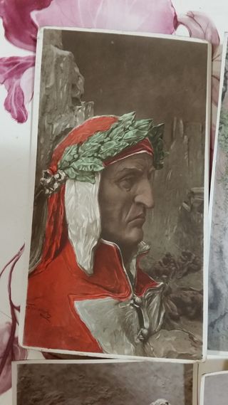 Cartoline Dante Alighieri vintage
