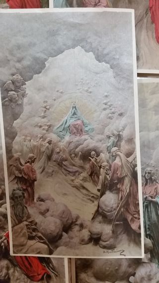 Cartoline Dante Alighieri vintage