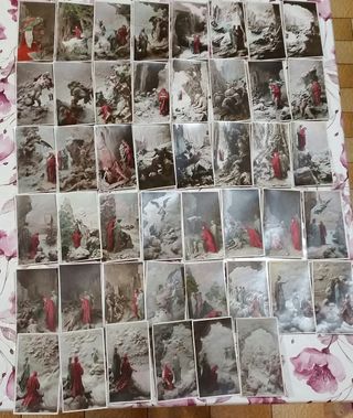 Cartoline Dante Alighieri vintage