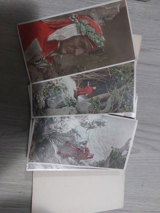 Cartoline Dante Alighieri vintage