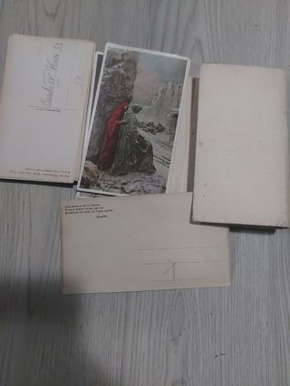 Cartoline Dante Alighieri vintage